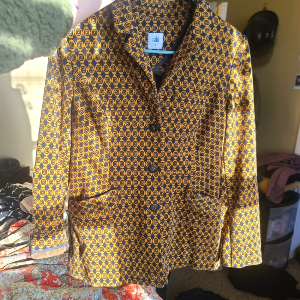 Medium Vintage Print Blazer